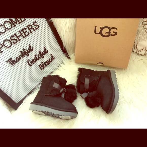 UGG Other - 🍁 NIB Girl’s UGG Gita Pompom Boots